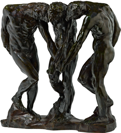 Cantor Arts Center At Stanford University - Rodin Sculptures (800x450), Png Download