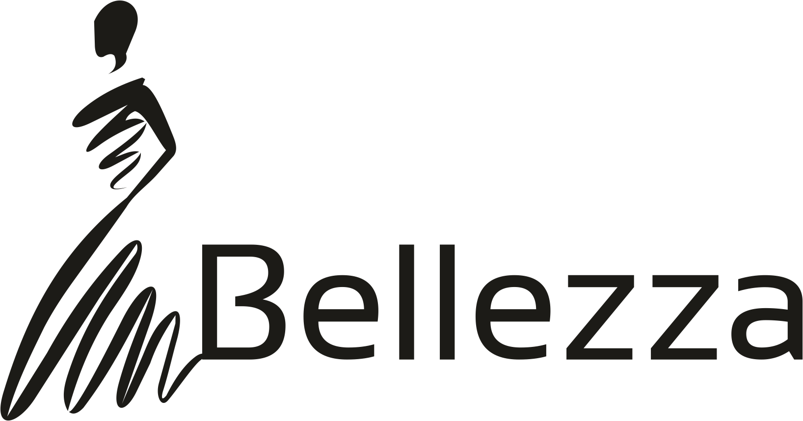 Logo - Bellezza Logo (1636x858), Png Download