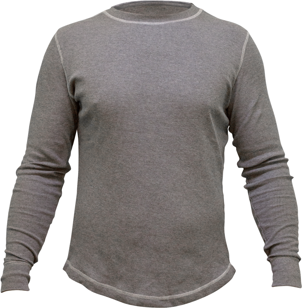 Long Sleeve Thermal Shirt - The Twilight Zone (1050x1050), Png Download