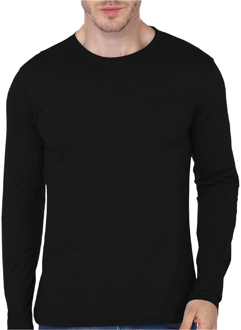 Plain Full Sleeve T Shirts (1080x1080), Png Download
