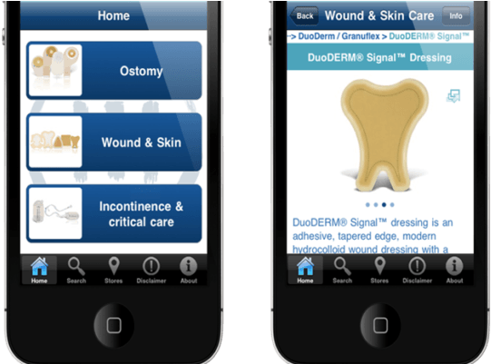 Convatec Health Iphone App - Mobile Device (604x400), Png Download