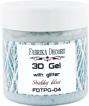 3-д Гель С Глиттером "shabby - Gel (500x500), Png Download