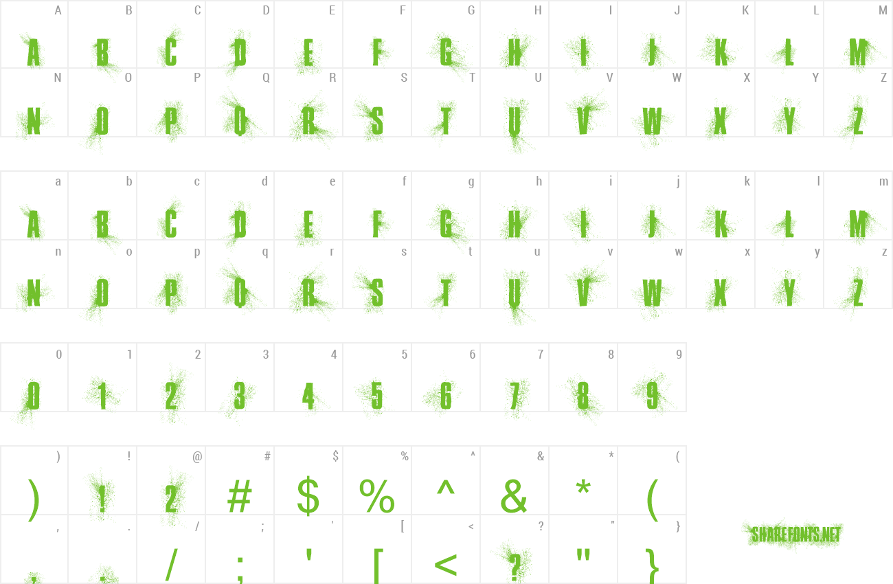 Font Leave No Fingerprints Preview - Font Impact (1300x850), Png Download