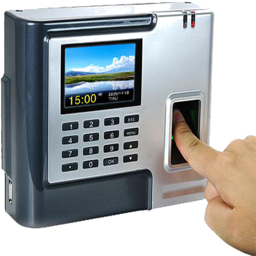 Authentication Using Fingerprints - Biometric Time Attendance Machine (500x500), Png Download