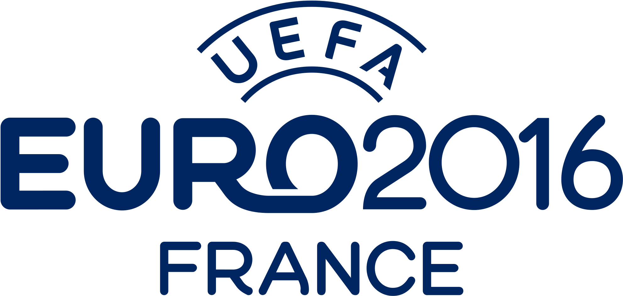Euro 2016 Referees - Uefa Euro 2016 Logo (1280x640), Png Download
