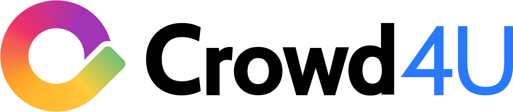 A Nonprofit "open Crowd" Platform For Microvolunteering - Black-and-white (1640x360), Png Download