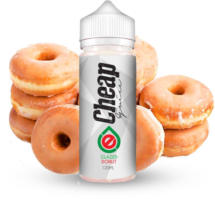 Cheap E Juice Glazed Donut Ejuice Ejuice By Cheap E - Cheap E Juice (800x800), Png Download