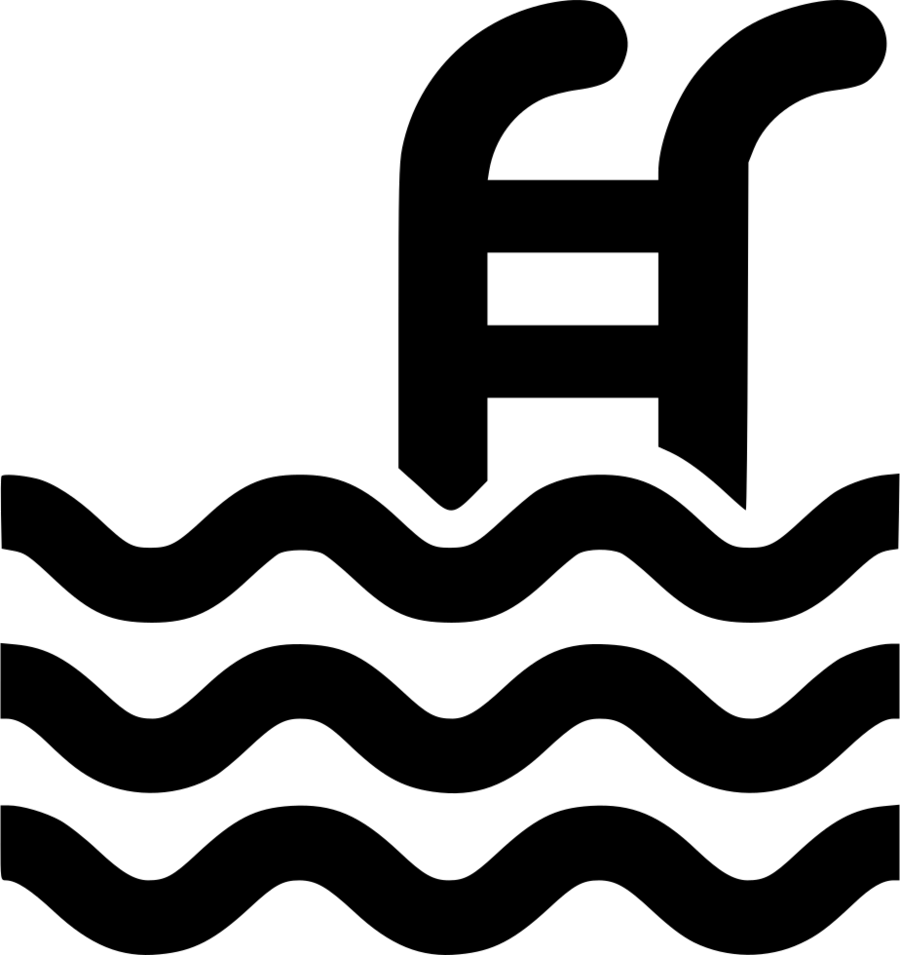 Villa Clipart Villa Swimming Pools Carretera Can Germà - Swimming Pool (900x955), Png Download