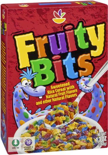 Giant Cereal, Fruity Bits - 13 Oz (600x600), Png Download