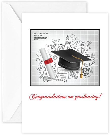 Congratulations On Graduating - Graduation Background (590x590), Png Download