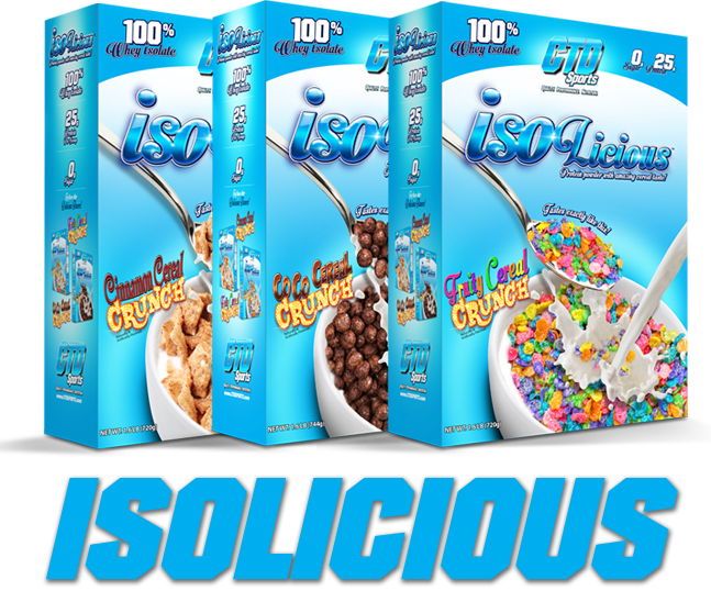 Isolicious Cereal Flavored Protein Powder - Ctd Sports Isolicious Cereal Fruity Cereal Crunch 1.6 (647x538), Png Download