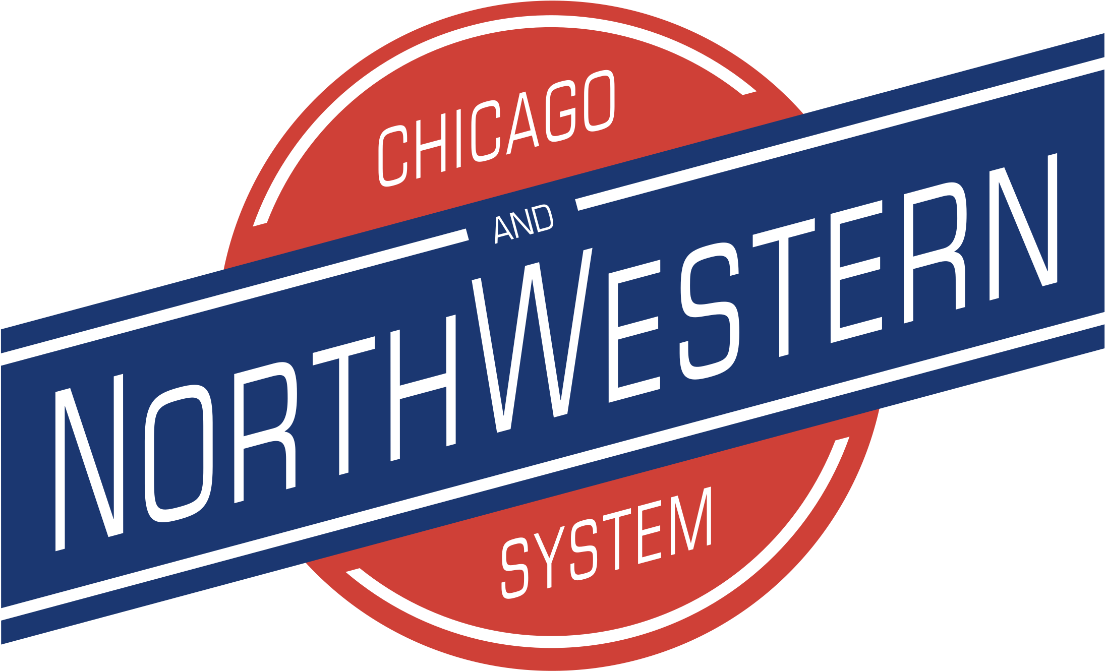 North Western Rail Logo Png Transparent - Northwestern Railroad (2400x2400), Png Download