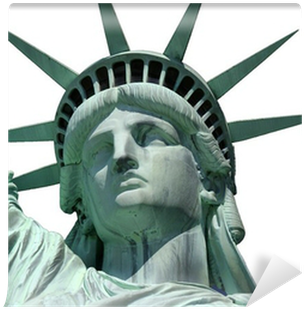 Statue Of Liberty Head Isolated Wall Mural • Pixers® - Statue Of Liberty N9se (400x400), Png Download