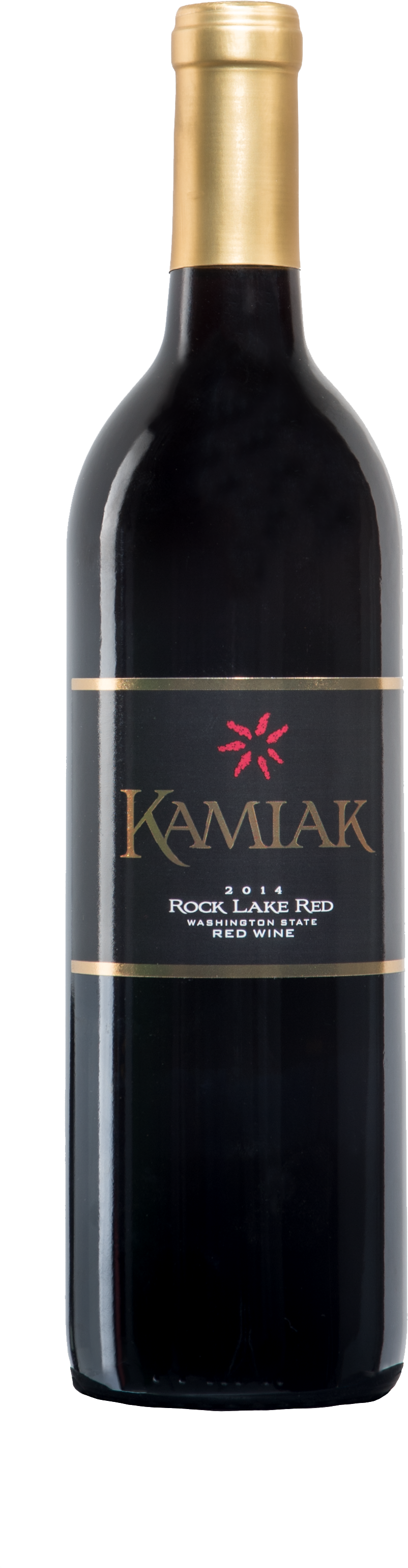2014 Kamiak Rocklake Red - Etiqueta De Vinos Trama (2612x3924), Png Download