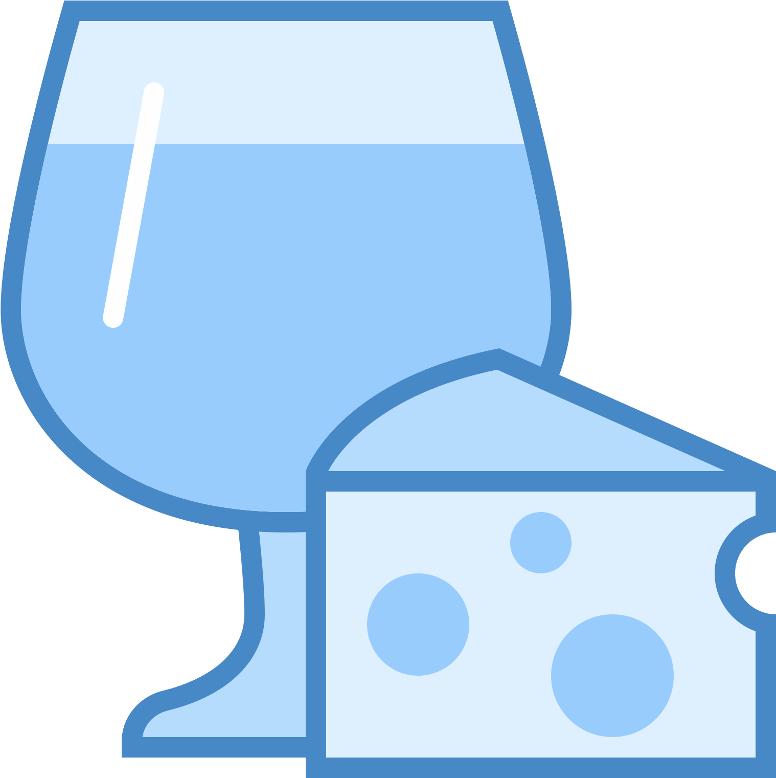 Food And Wine Icon - Wine Glass (1600x1600), Png Download