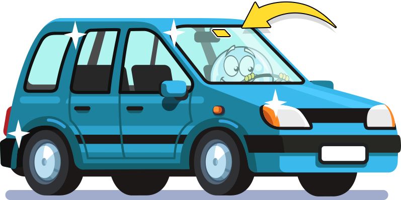 Breeze Thru Unlimited Pass - Car (797x398), Png Download