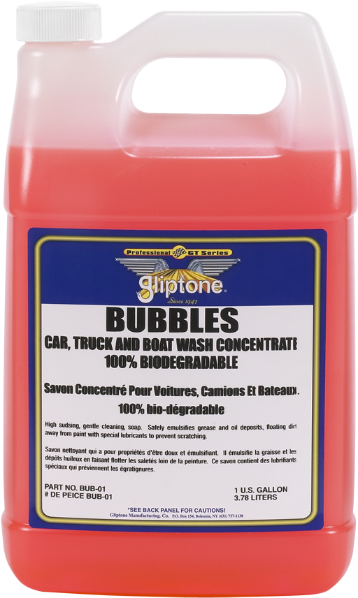 Bubbles Car, Truck And Boat Wash Concentrate - Car (561x900), Png Download