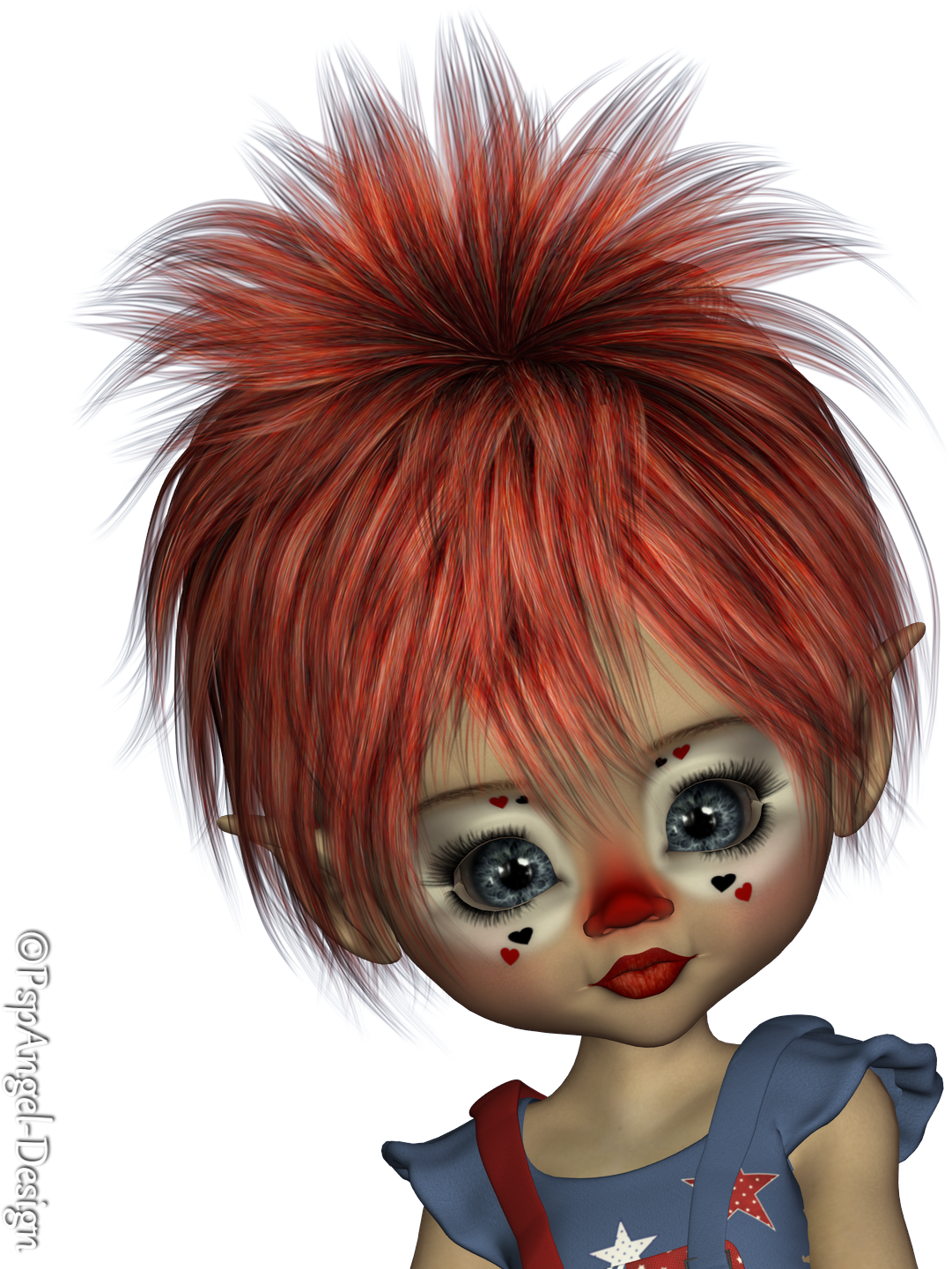 *angie's Free Poser Tubes* - Tubes On Digital Graphics Little Design Clowns (523x640), Png Download