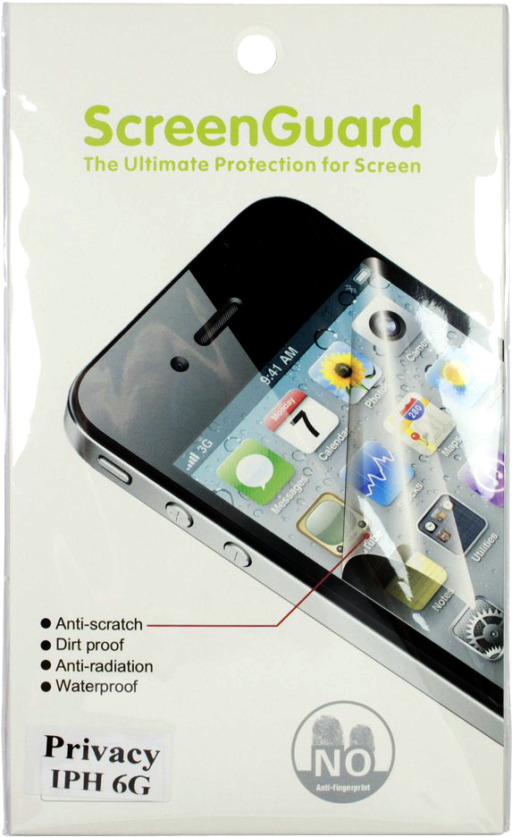 Iphone 6s Privacy Screen Protector - Iphone 4 (1200x1200), Png Download