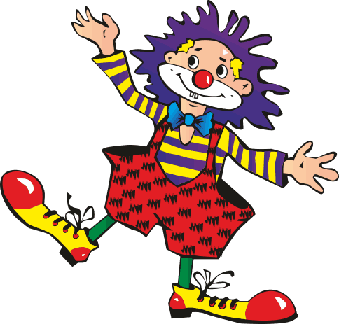 Clowns - Funny Clowns (484x463), Png Download