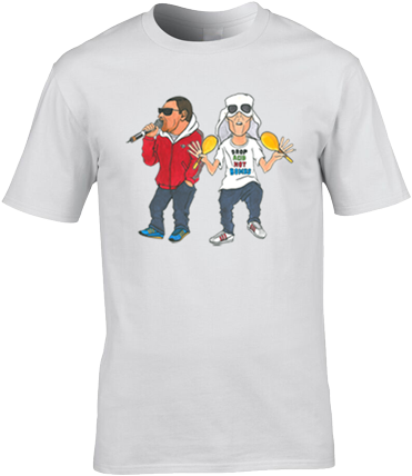 Happy Mondays Cartoon T-shirt - Rick E Morty T Shirt (450x450), Png Download