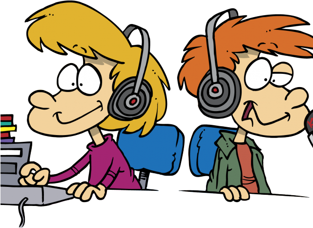 Direction Clipart Presenter - Radio Jockey Clipart (640x480), Png Download
