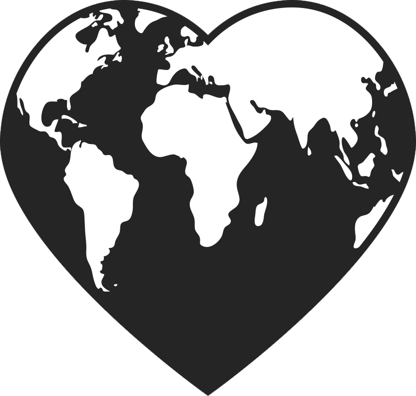Love Wood Clipart Earth - New Zealand Location On The Globe (833x792), Png Download