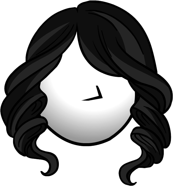 The Black Licorice Clothing Icon Id 1373 - Cabellos Animados (657x654), Png Download