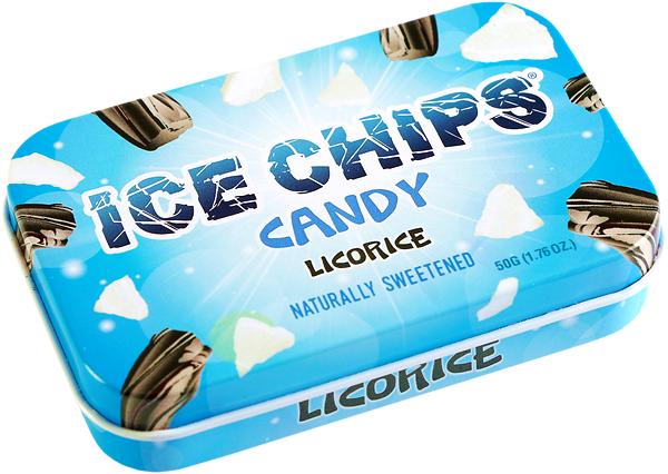 Ice Chips® Licorice Xylitol Candy - Ice Chip (600x426), Png Download