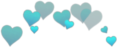 Report Abuse - Heart Crown Png Blue (500x317), Png Download
