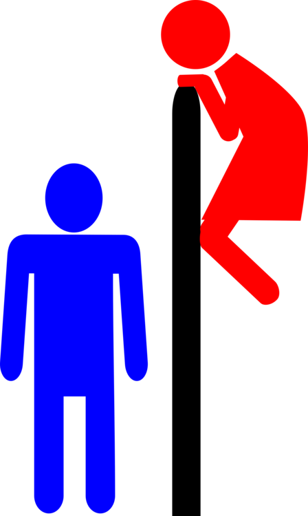 All Photo Png Clipart - Stick Figure Png Man Woman (448x750), Png Download
