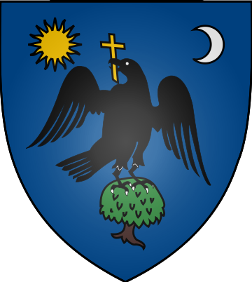 Coat Of Arms Of Wallachia Without The Modern Crown - Coat Of Arms Wallachia Png (360x402), Png Download