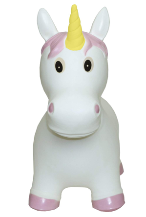 Unicorn With Window Box Bounce Toy - Window Box (501x600), Png Download