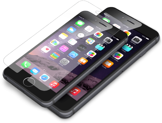 Iphone - Screen Protection (704x552), Png Download