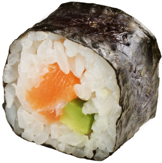 Sushiroll Cut Out Png Images - Sushi Roll Food Png (400x400), Png Download