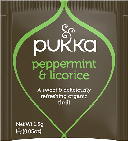 Pukka Peppermint & Licorice Tea - Pukka Three Chamomile Tea - 20 Bags (900x900), Png Download