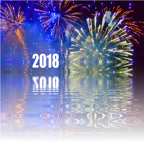 Imágenes Y Frases Feliz Año Nuevo - Happy New Year 2018 Images Hd (500x500), Png Download