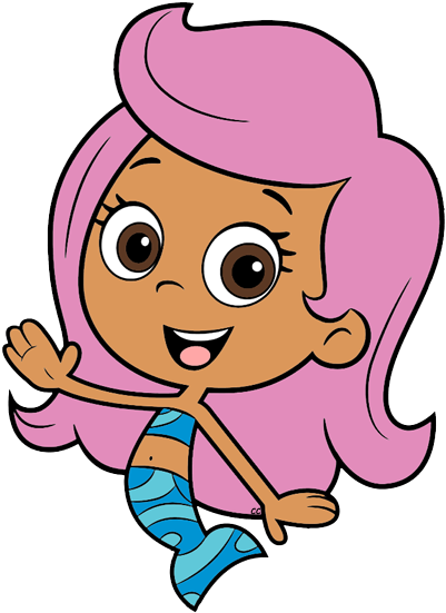The Following Images Were Colored And Clipped By Cartoon - Molly Bubble Guppies (407x558), Png Download