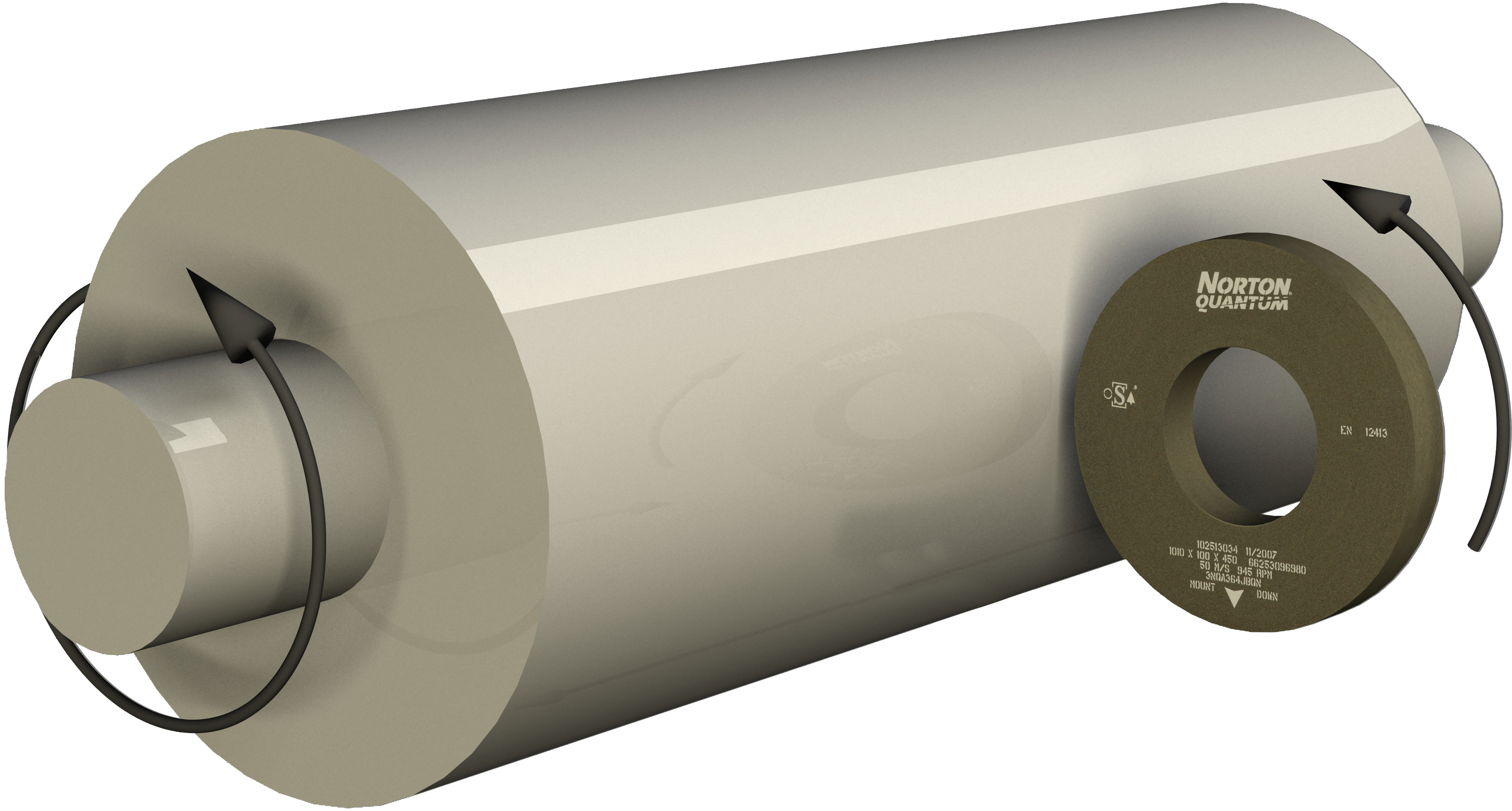 Quantum Wheel On Roll - Que Es El Desbastado (4009x2158), Png Download