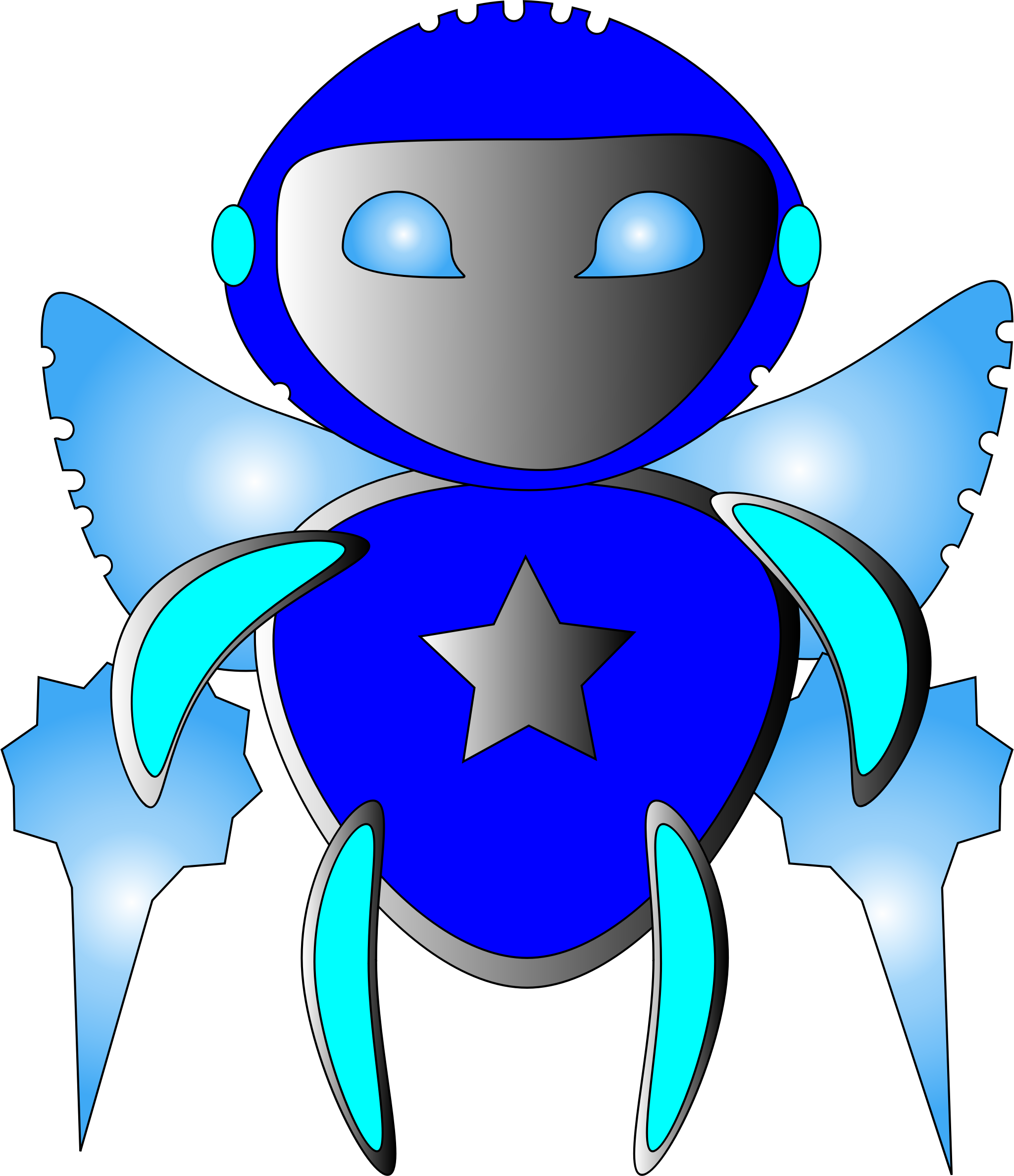 This Free Icons Png Design Of Robot Clipart (2048x2374), Png Download