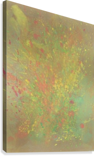 Cosmic Explosion Canvas Print - Painting (309x511), Png Download
