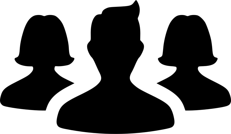 Female Team Group Audience Marketing Male Comments (980x570), Png Download