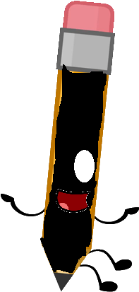 Pencil As Wraith Vector - Gif Battle For Dream Island (289x431), Png Download