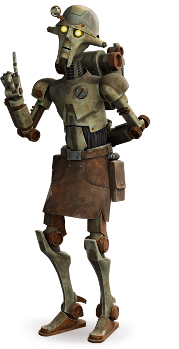 Similar To The Sith, The Jedi Stored Their Knowledge - Architect Droid Star Wars (350x680), Png Download