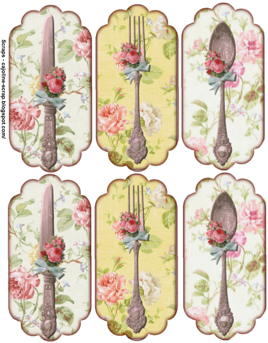 Cubiertos - Imagenes Vintage De Cubiertos (499x640), Png Download
