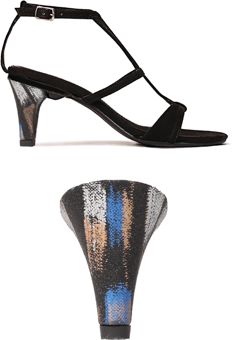 Brush Stroke Stils - Basic Pump (500x902), Png Download