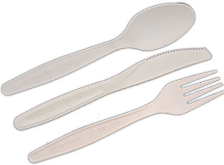 Cubiertos Biodegradables - Cutlery (443x443), Png Download