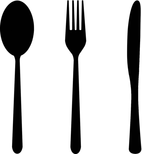 Mañoso - Cl - Cutlery Vector (461x500), Png Download