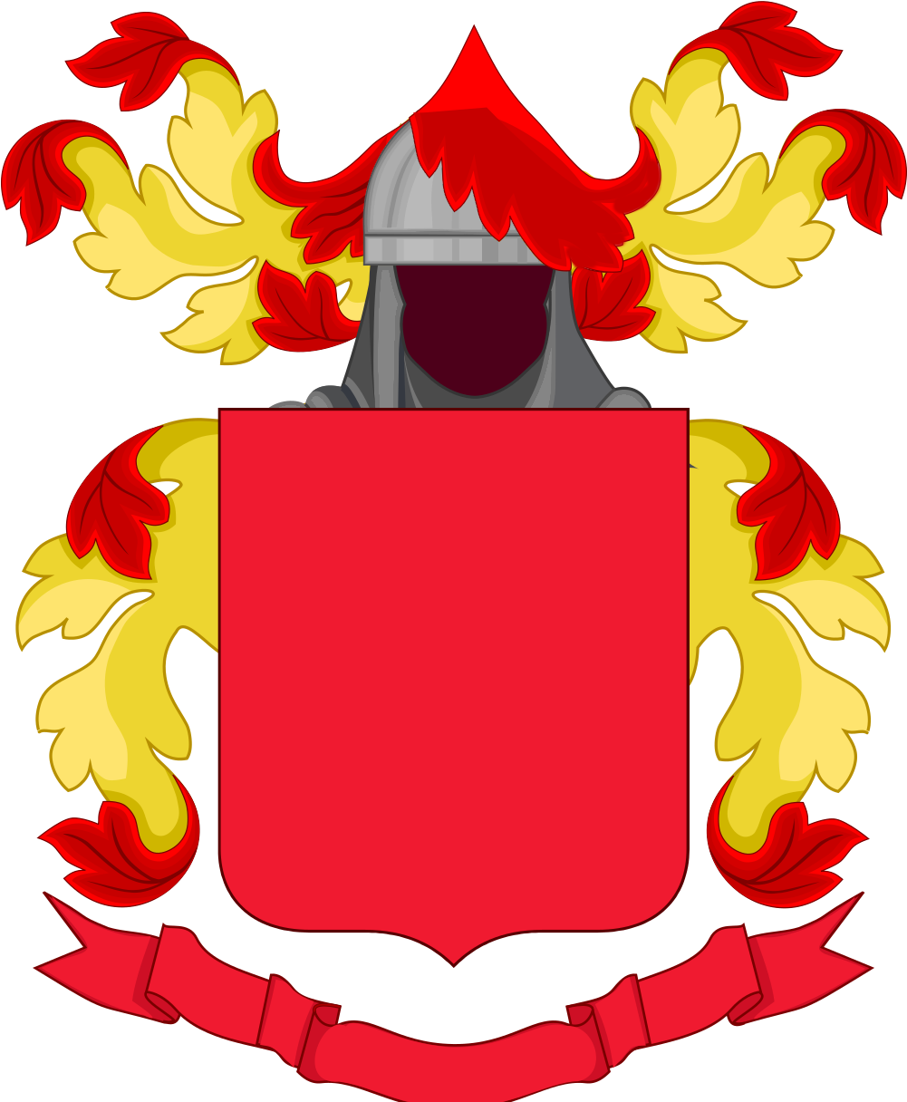 Resourcesrussian-style Coat Of Arms Template - Raffles Coat Of Arms (1000x1250), Png Download