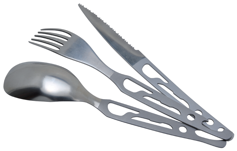 5 Functions Cutlery Set 'basecamp', - Baladeo Basecamp Cutlery Set (900x600), Png Download